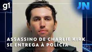 Jornal Nacional: Assassino do influenciador e ativista americano Charlie Kirk se entrega à polícia