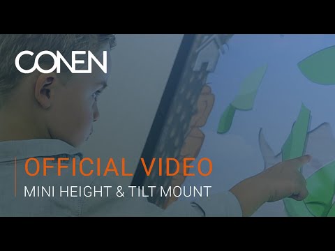OFFICIAL VIDEO / Mini height & tilt mount / display stand / CONEN
