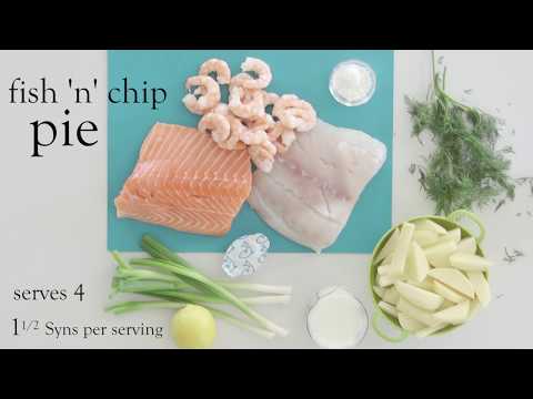 Slimming World fish 'n' chip pie recipe - 1½ Syns per serving