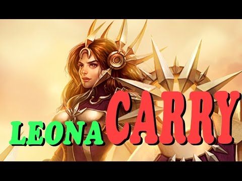 LEONA SUPPORT IS CARRY GOD [League Of Legends]