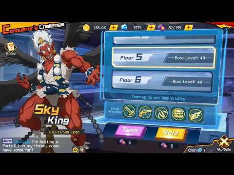 One Punch Man : The Strongest. F2P Daily player. How to defeat lvl 40 CONQUEROR CHALLENGE FLOOR 5