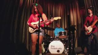 Jackie Venson shows off her guitar chops at the Hotel Cafe