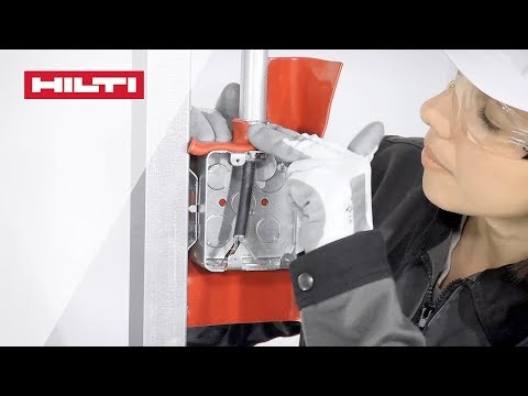 HOW TO install Hilti CP617 firestop putty pads - UL