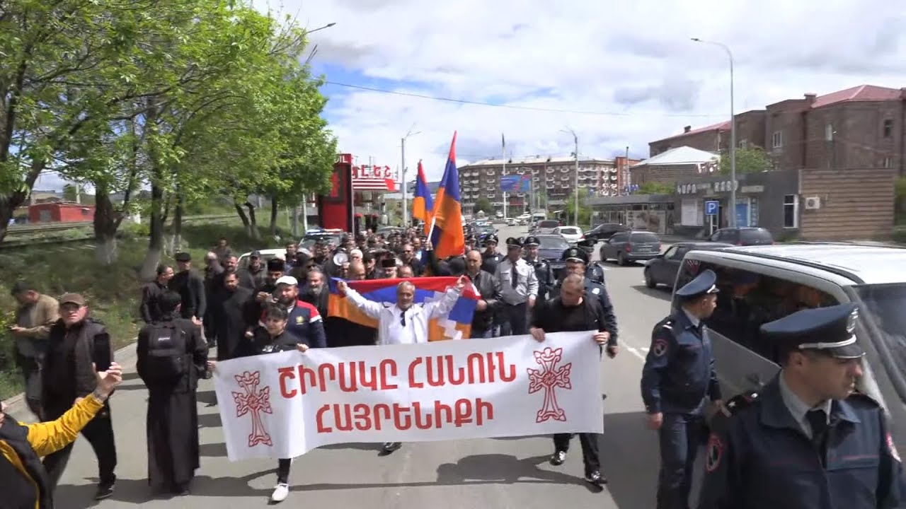#Ուղիղ. Գյումրիից մեկնարկել է երթ՝ ի աջակցություն «Տավուշը հանուն հայրենիքի» շարժման