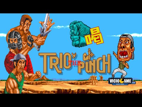 🎮 Trio The Punch (Arcade) Longplay | No Commentary