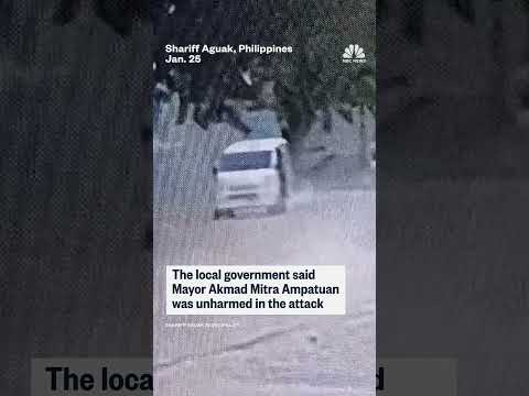 Philippine mayor survives RPG attack