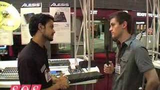 Video thumbnail for Summer NAMM: Alesis Multimix 8 Line & Pro Track by Sound On Sound magazine