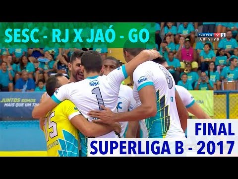 Sesc RJ x Jaó - Final - Superliga B de Vôlei Masculino 2017