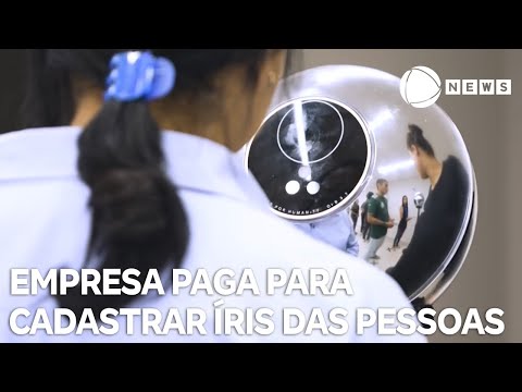Empresa de tecnologia paga para cadastrar íris das pessoas