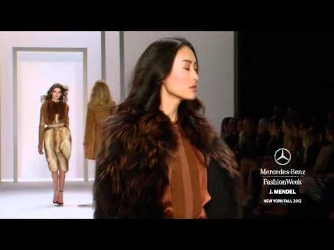 J. MENDEL - MERCEDES-BENZ FASHION WEEK FALL 2012 COLLECTIONS