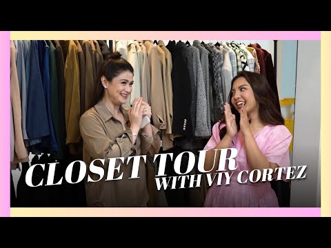 CLOSET TOUR WITH VIY CORTEZ (First Closet Tour!) | CARLA ABELLANA