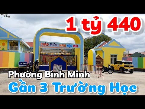 Bán đất 12x160 có thổ cư gần chợ trường học phường Bình Minh Tây Ninh giá 1 tỷ 440 triệu