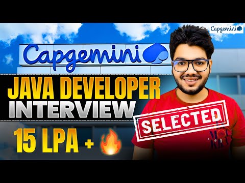 Capgemini Java Developer Interview Experience Questions