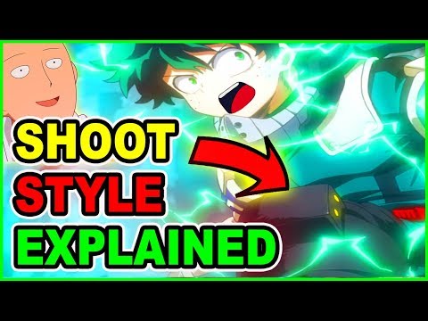 NEW ONE KICK MAN DEKU? KICK SHOOT STYLE EXPLAINED | My Hero Academia Season 3