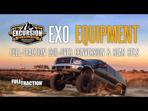 2000 Ford Excursion - Full-Traction 4-link Coil-Over Conversion & Rear RTLS Suspension