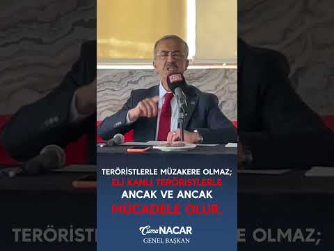 Teröristle Müzakere Değil, Mücadele Olur