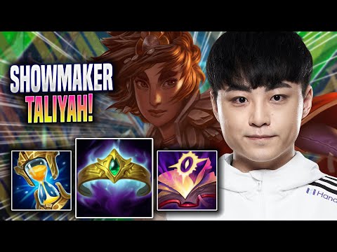 SHOWMAKER IS A GOD WITH TALIYAH! - DK ShowMaker Plays Taliyah MID vs Twisted Fate! | Season 2022