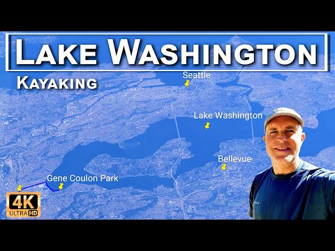 Lake Washington Kayaking - Gene Coulon Park & Cedar River, in 4K UHD