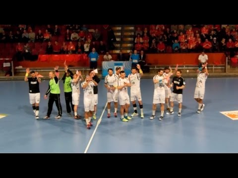 EHF-Cup - Eskilstuna GUIF vs. MT Melsungen - Mannschaftsvorstellungen Eskilstuna Sporthallen