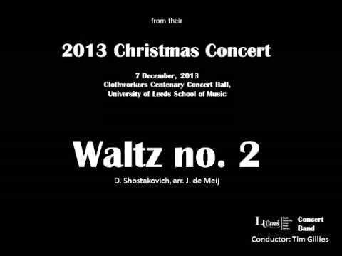 LUUMS Concert Band 2013 Christmas Concert - 03 - Waltz no. 2