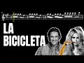 🎷PLAYALONG🎷 LA BICICLETA alto sax (Partitura + Karaoke) || CARLOS VIVES & SHAKIRA