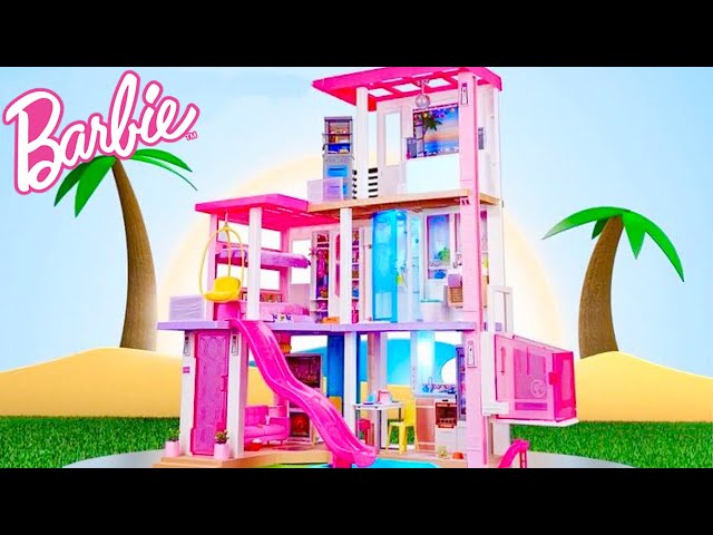 Vídeo relacionado con Barbie Dreamhouse 2023 Casa para muñecas de Juguete de 3 Plantas con +75 Muebles y Accesorios, +3 años (Mattel HMX10)