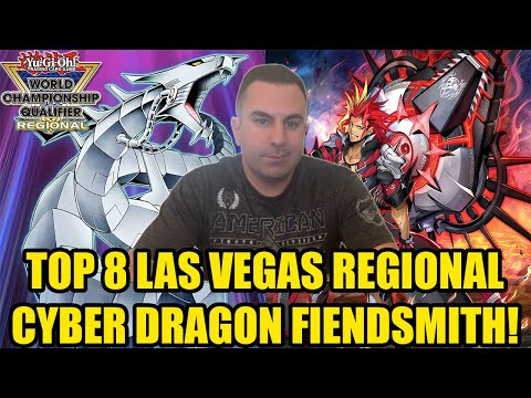Yu-Gi-Oh! Top 8 Las Vegas Regional CYBER DRAGON FIENDSMITH Deck Profile! |Tamir Brown