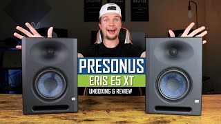 Video thumbnail for Presonus Studio Monitors NEVER Disappoint!! - Presonus Eris E5 XT (Unboxing & Review) 2021 by Edward Smith