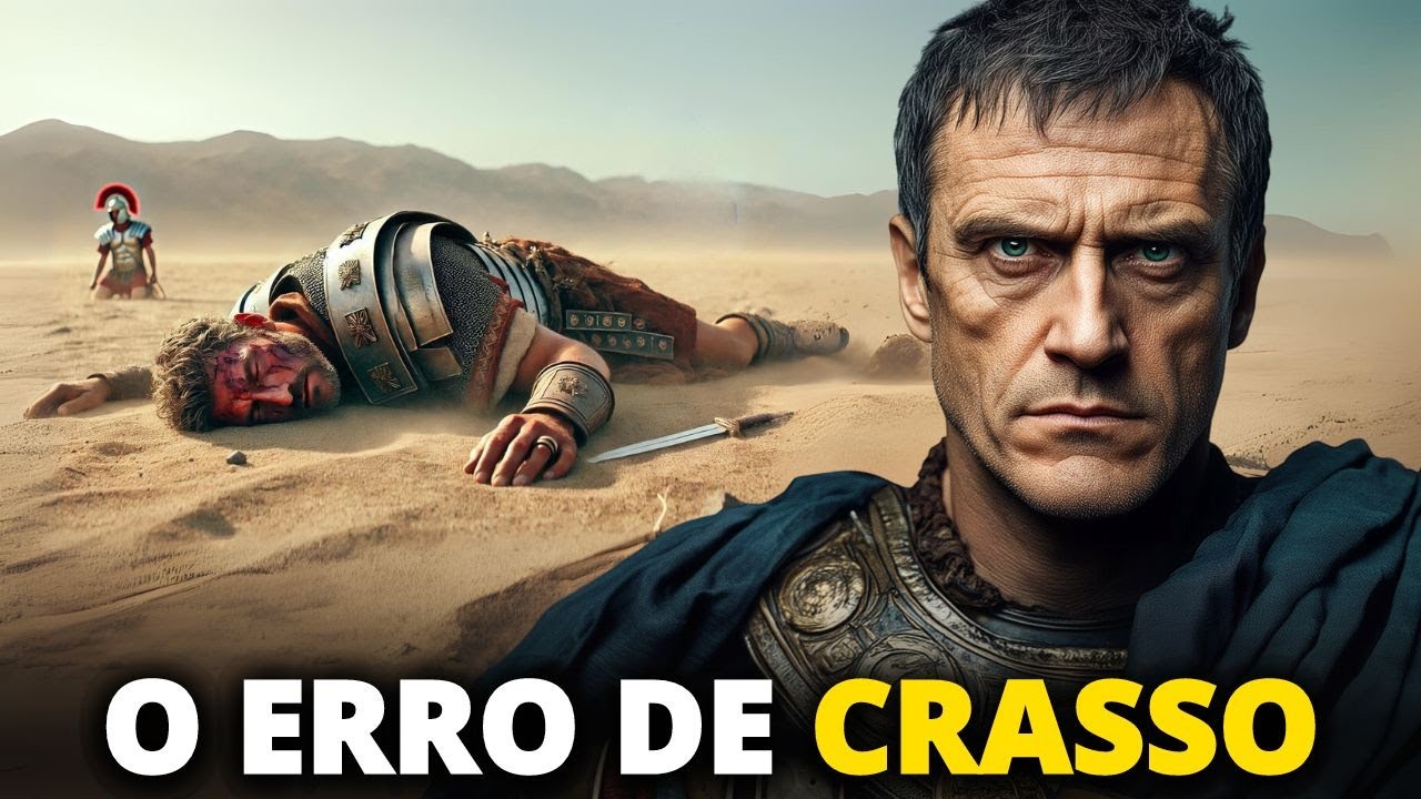 O Trágico Fim de CRASSO: O Homem Mais RICO de Roma