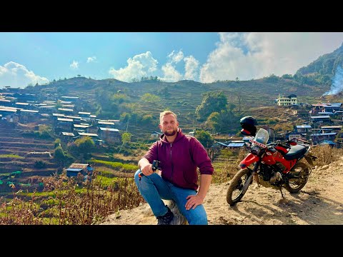 JackDai Vlogs - Riding Nepal’s Most Dangerous Road? Gumda to Singla Gaun 🇳🇵🏍️