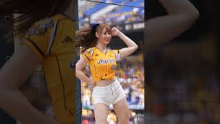 チャンテで躍動する短今 （サミー）#台湾チア  #passionsisters #中信兄弟啦啦隊 #cheerleader  #치어리더  2024/04/14【台湾チアTV】