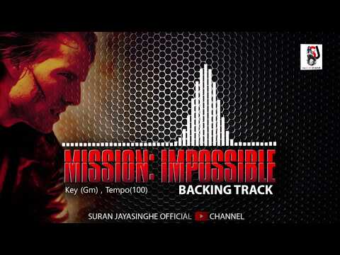Mission Impossible Guitar ( Backing Track ) Suran Jayasinghe