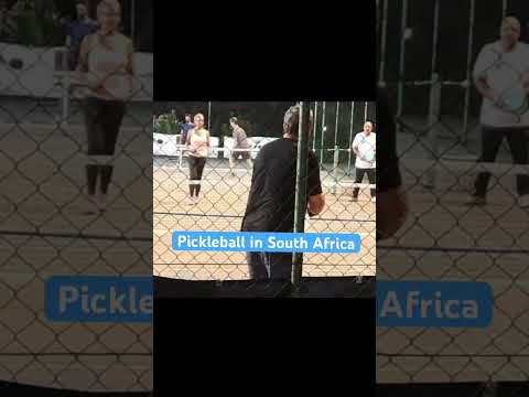 Playing #Pickleball in South Africa #travel #vacation #shortsvideo