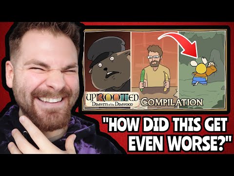 F**KING INSANE!!! | Legend Of Avantris Funniest Moments | *UPROOTED* Animated D&D CHAOS | REACTION!!
