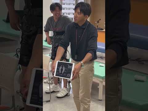 装着型サイボーグHAL体験授業　#shorts