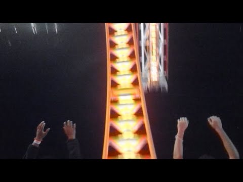 Back row point of view footage of Thunderbolt