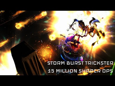 CI Storm Burst Trickster Build 15M+ DPS - Deep Delve & All Content Viable!