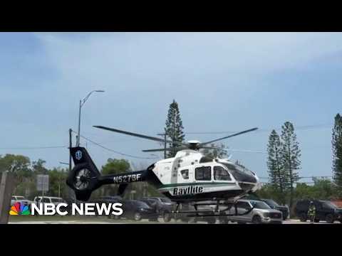 Violent shootout between Florida deputies and gunman