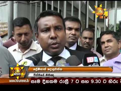 Hiru News 7.00 PM October 19, 2015
