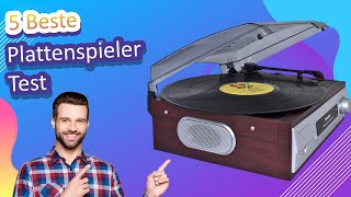 5 Beste Plattenspieler Test