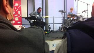 Jam with the Pro's, Music Show Manchester. Damon Michella (Bass) and an amazing 14 year old Drummer