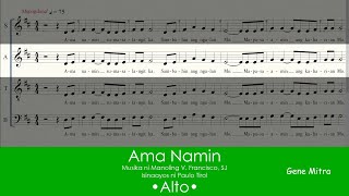 Ama Namin (Manoling V. Francisco, SJ) • Alto