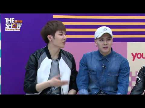 160412 Boys Republic @ The Show Warm up Time