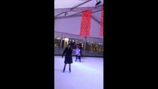 preview picture of video 'Ice Skating - First Time. Dublin'
