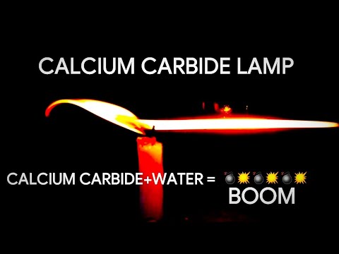 CALCIUM CARBIDE+WATER||REACTION||AWESOME RESULT||ARS 2.O