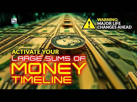 Activate Your LARGE SUMS OF MONEY Timeline WARNING Major Life Changes Ahead