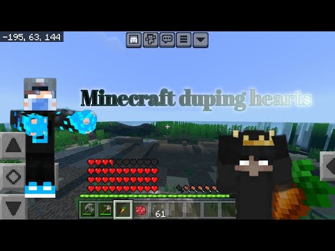 Insane Minecraft Duping Hack! Get Unlimited Hearts Now!