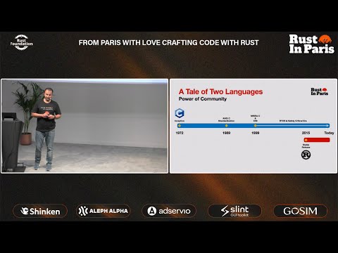 The Five Pillars of Embedded Rust — Omar Hiari at Rust in Paris 2025 🦀 Conf