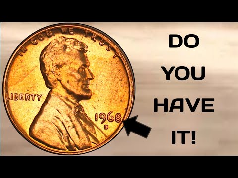 1968-D PENNY WORTH MONEY-HOW MUCH IS IT WORTH AND WAY?