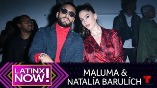 La historia de amor de Maluma y Natalía Barulích